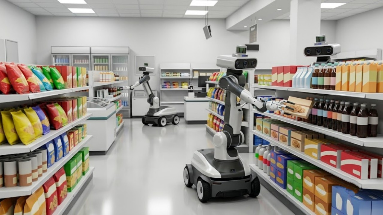7-Eleven mağazalarında robotlu periyot