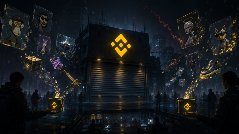 Binance NFT ve Dijital Koleksiyon Pazarında Büyük Çöküş: Çıkanlar ve Gelecek Planları