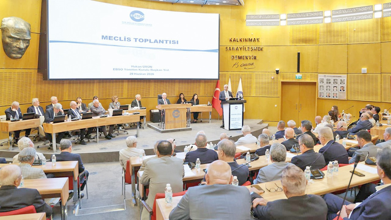 EBSO Haziran Meclis Toplantısında Finansman Maliyetleri ve İhracat Baskıları Öne Çıktı