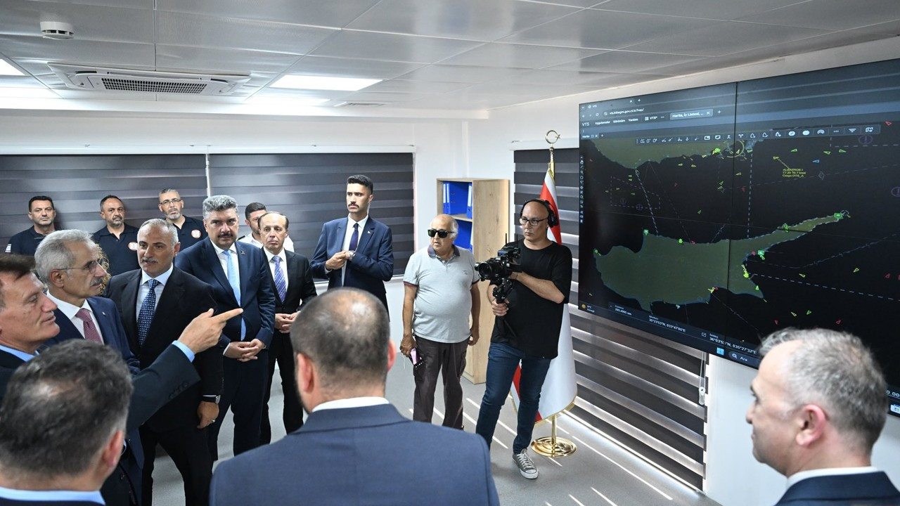 KKTC'de Gemi Trafik Hizmetleri Sistemi hizmete açıldı