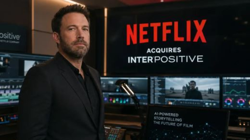 Netflix Ben Affleck'in teşebbüsünü 587 milyon dolara satın aldı