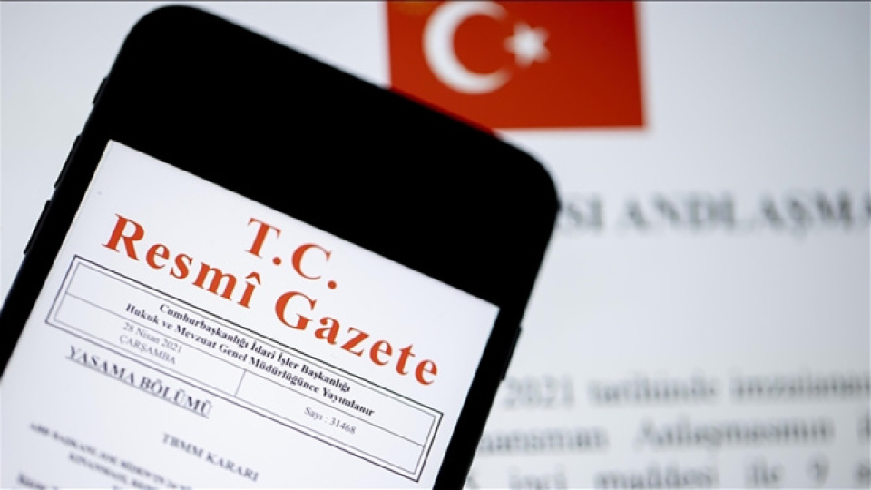 Resmi Gazete'de bugün (20.07.2026)