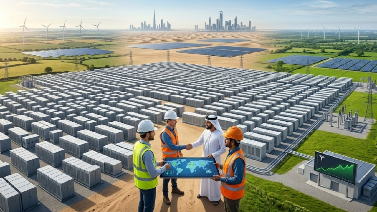 Tesla ve Esyasoft arasındaki küresel 15 GWh'yi aşan batarya enerji depolama ortaklığı